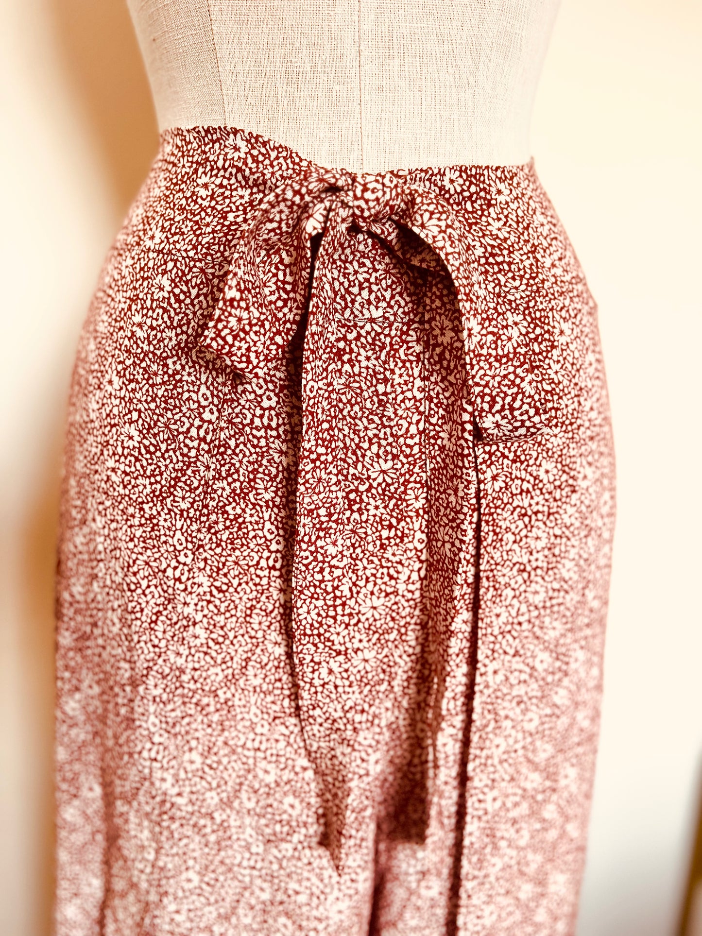 Sunset flowers Wrap Pants
