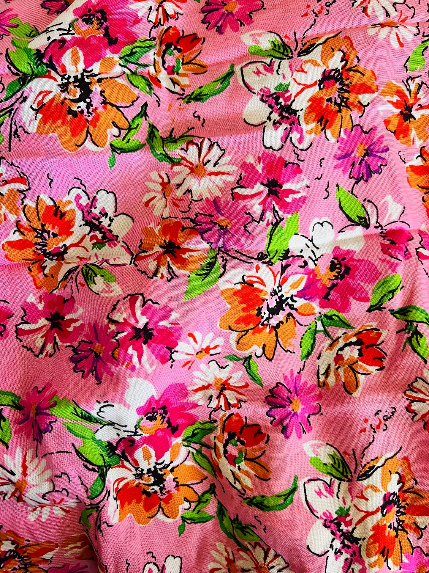 Pink Spring wrap pants