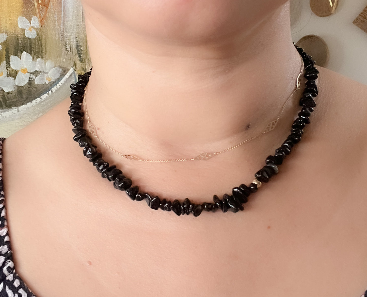Obsidian Necklace