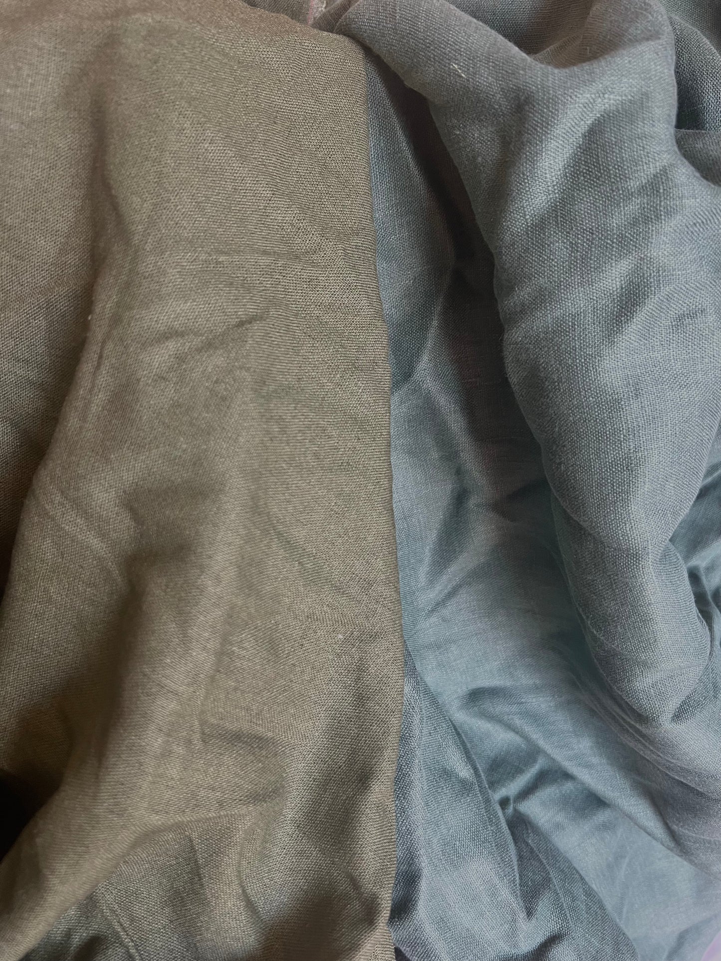 Linen wrap pants