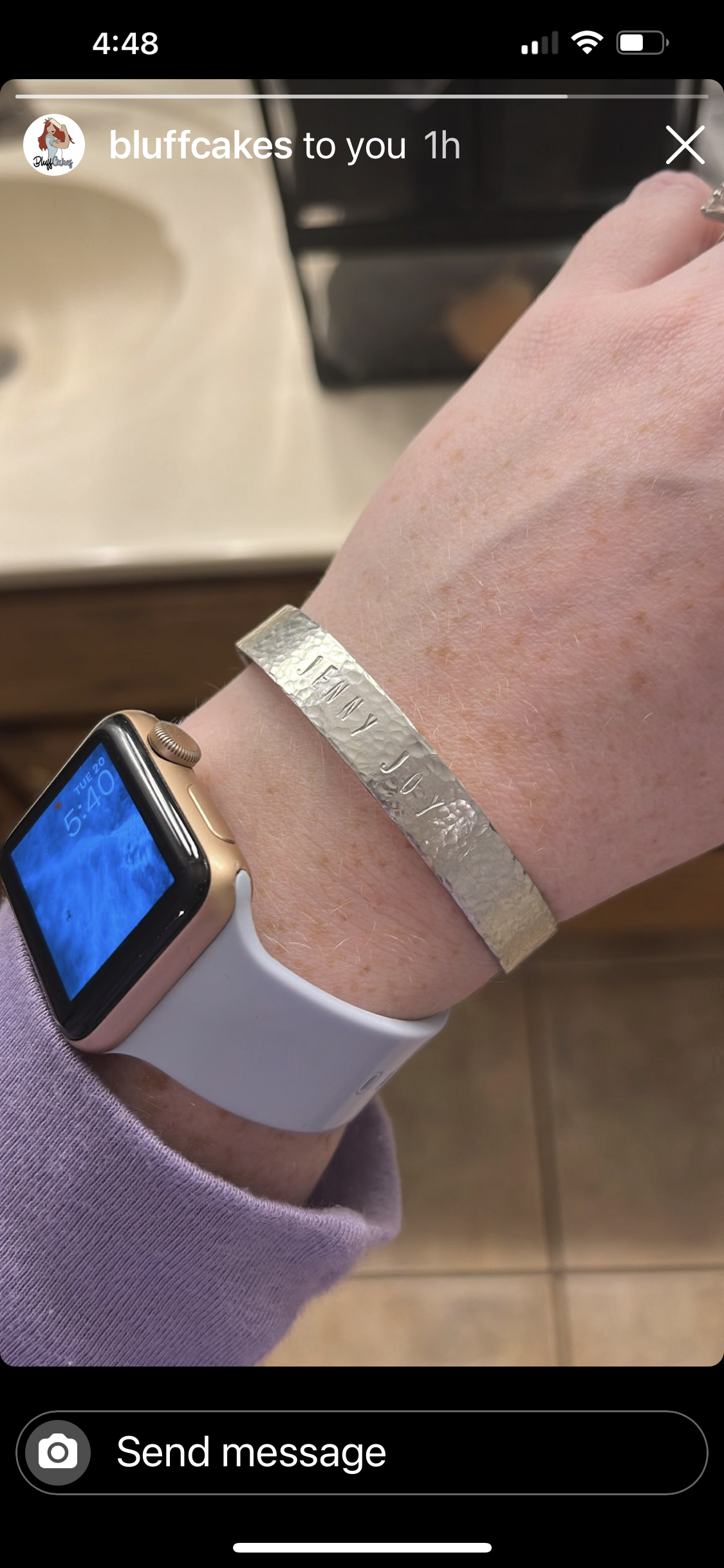 Stainless Steel Cuff