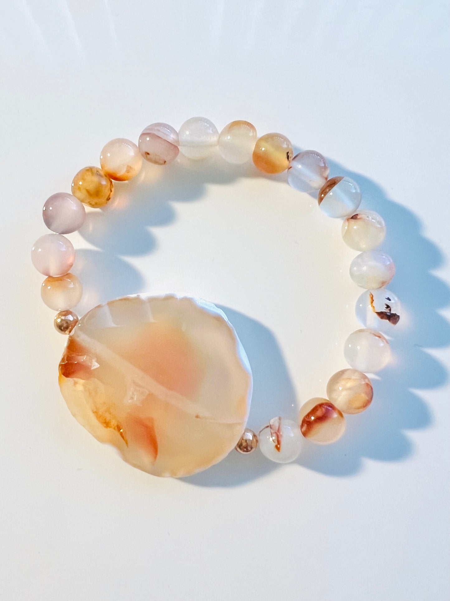 Sunrise Agate Bracelet