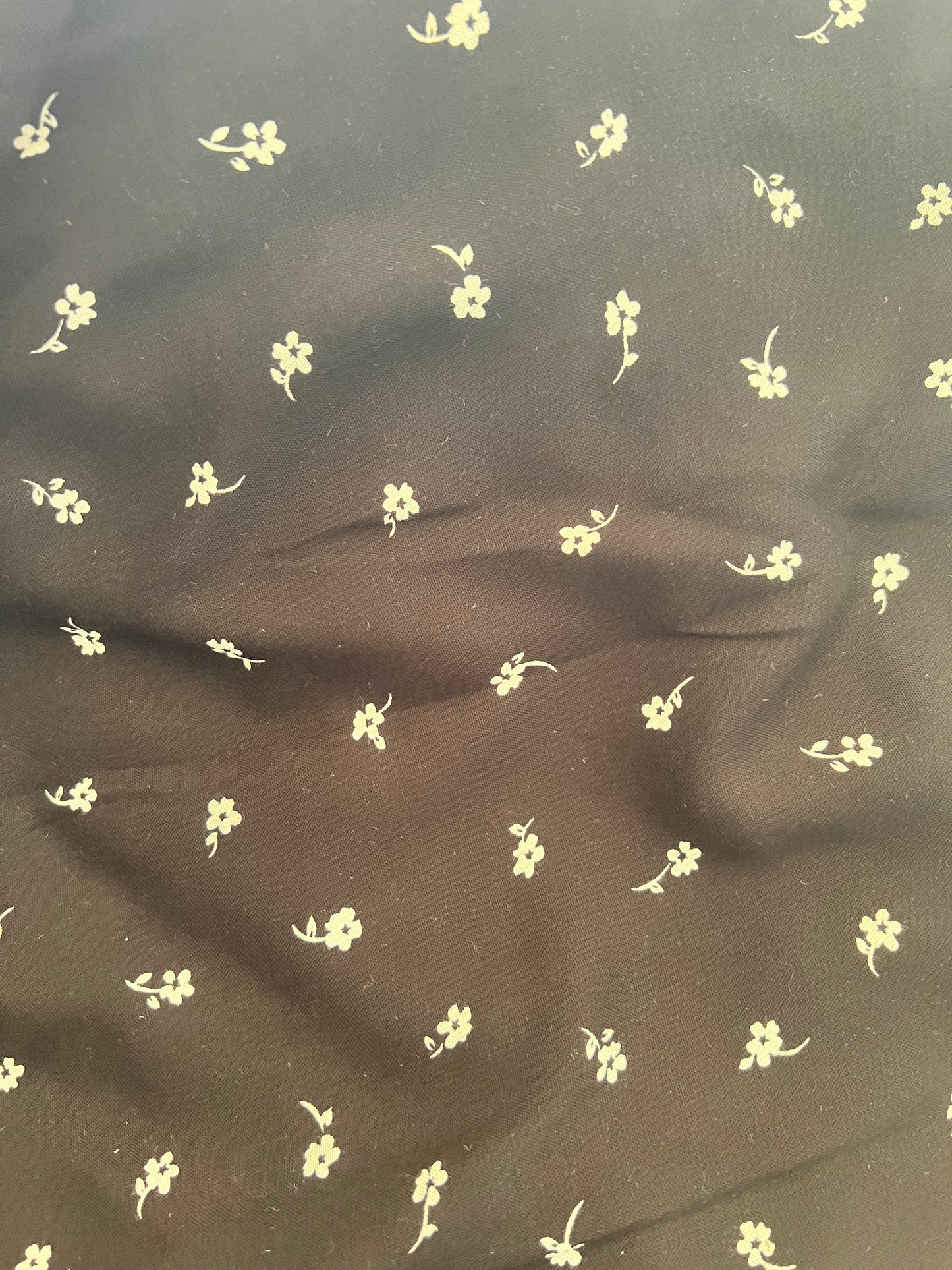 Little white flower pants