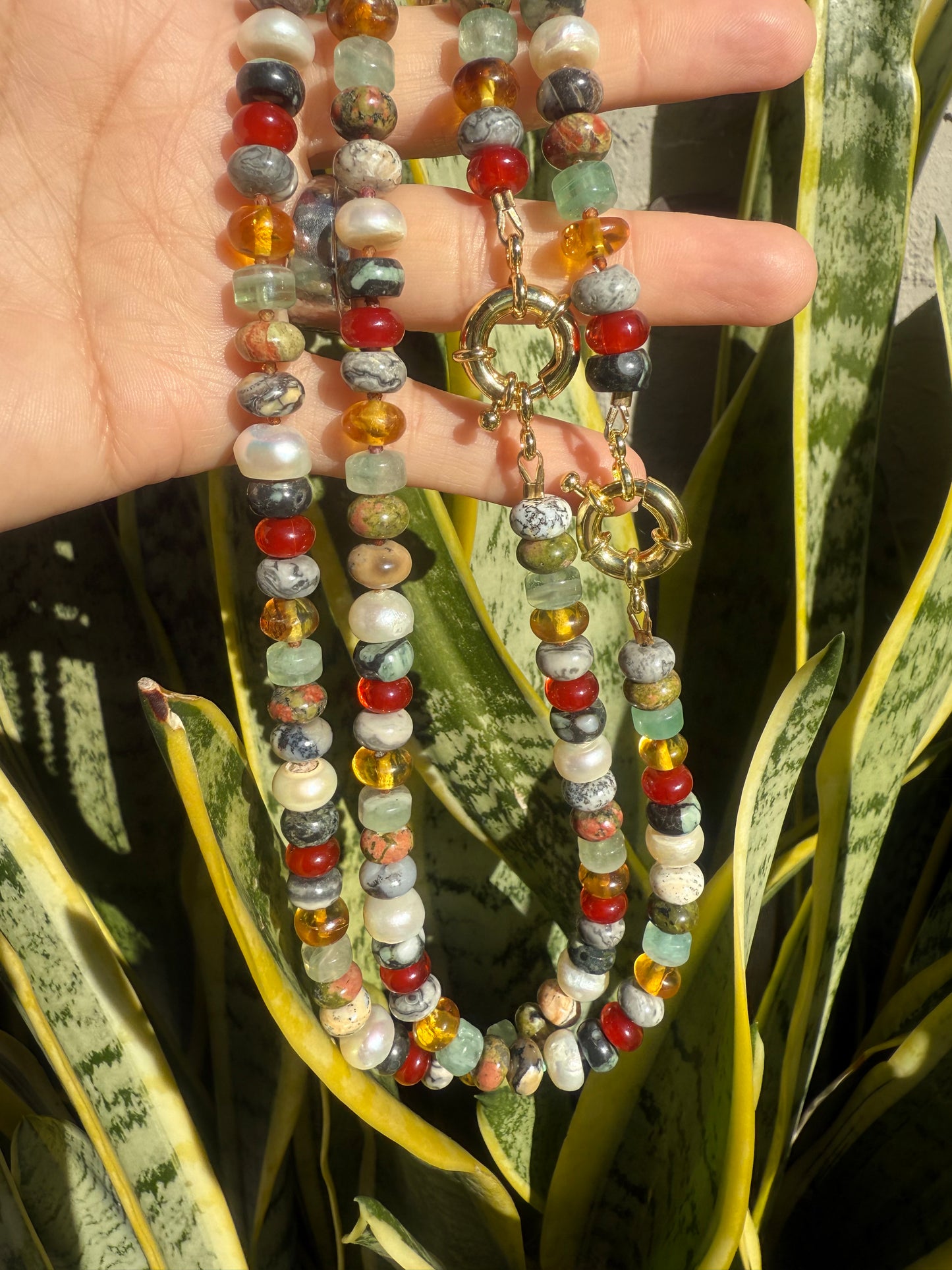 Falling Leaf Necklace