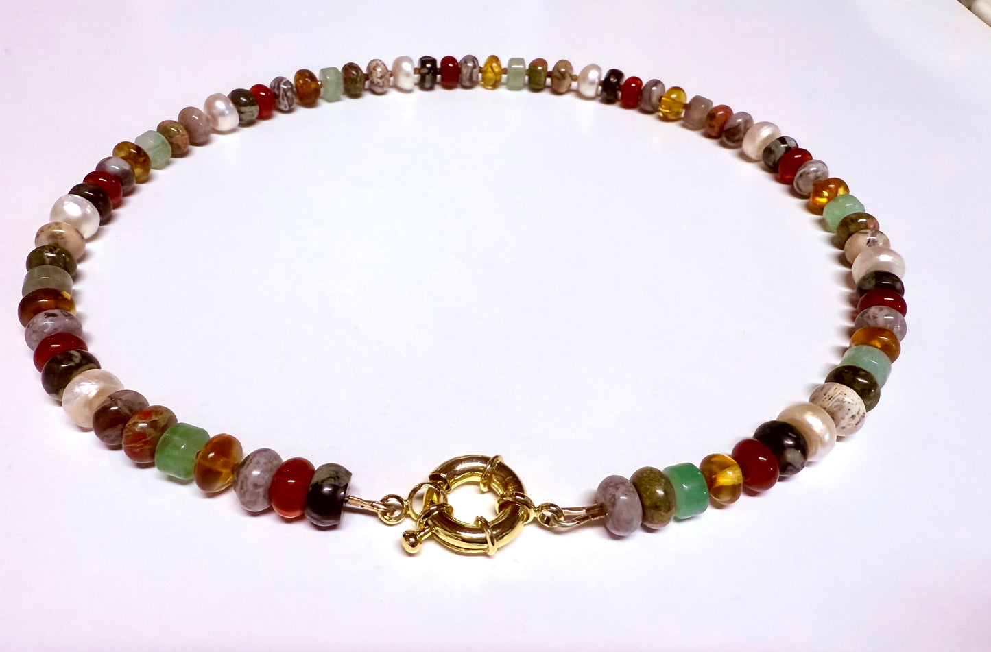 Falling Leaf Necklace