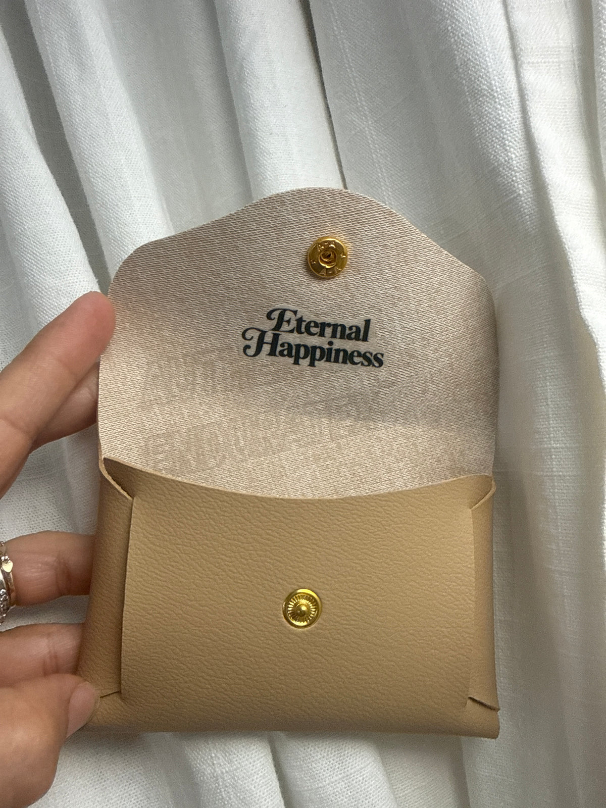 Contact card holder